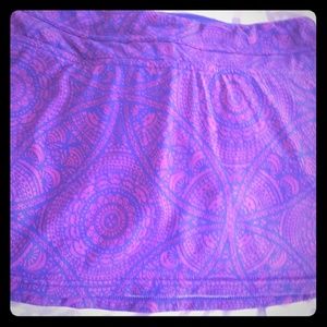 Prana skirt with pocket and shorts
